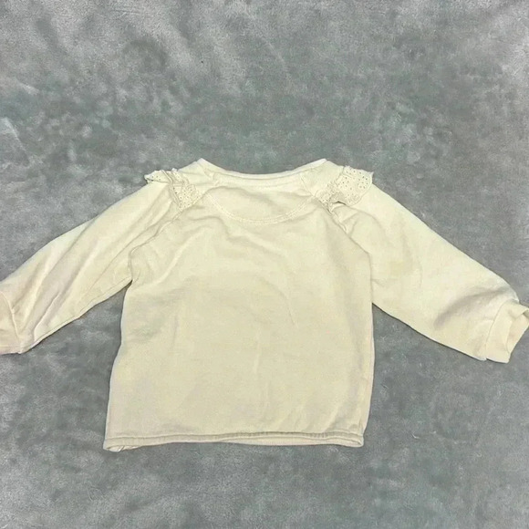 H&M - Organic Cotton cross body long sleeve sweater. Size 9 months - Picture 3 of 4